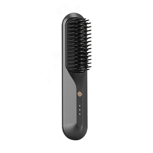 Cordless Electric Hair Comb, Portable Straightening Brush for Smooth, Stylish Hair