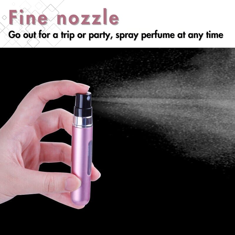 5 ml Refillable Travel Perfume Bottle With Spray, Ultimate Portable Fragrance Solution