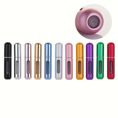 5 ml Refillable Travel Perfume Bottle With Spray, Ultimate Portable Fragrance Solution