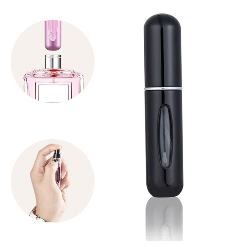 5 ml Refillable Travel Perfume Bottle With Spray, Ultimate Portable Fragrance Solution