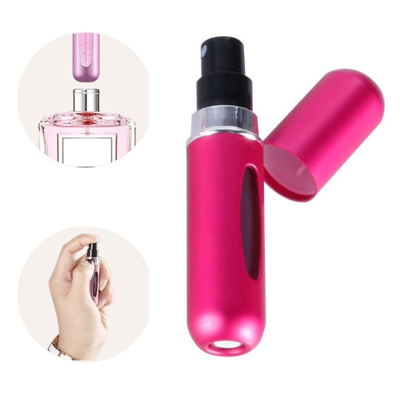 5 ml Refillable Travel Perfume Bottle With Spray, Ultimate Portable Fragrance Solution