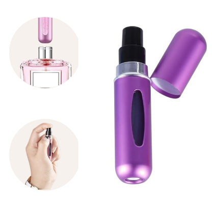 5 ml Refillable Travel Perfume Bottle With Spray, Ultimate Portable Fragrance Solution