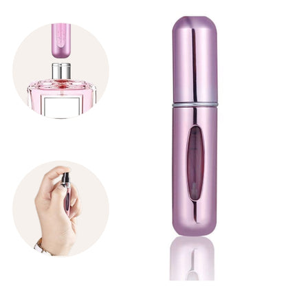 5 ml Refillable Travel Perfume Bottle With Spray, Ultimate Portable Fragrance Solution