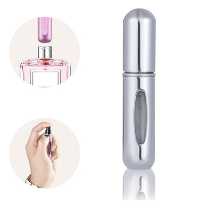 5 ml Refillable Travel Perfume Bottle With Spray, Ultimate Portable Fragrance Solution